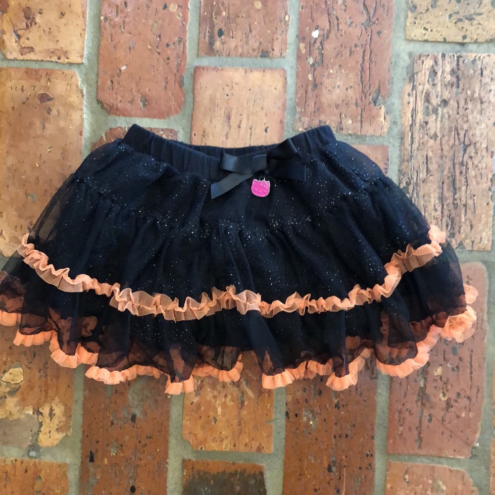 Hello Kitty Halloween play skirt sz2T